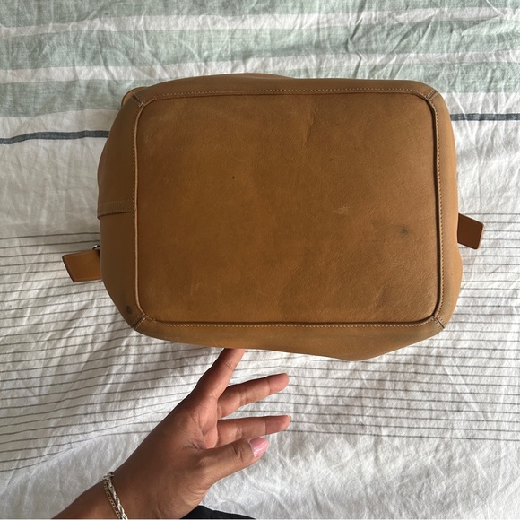Vintage Coach 9151 Legacy Tan XL Bucket Bag - Picture 3 of 7
